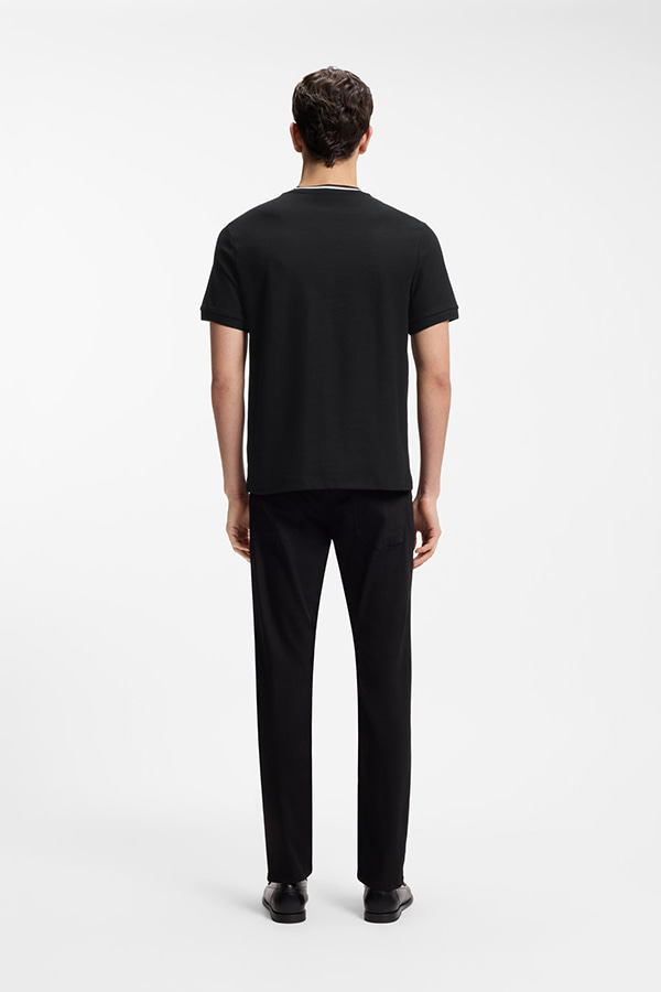 ΜΠΛΟΥΖΑ T-SHIRT BOSS - 001 ΜΑΥΡΟ